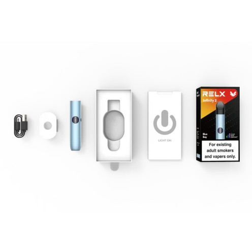 Relx電子煙主機│relx悅刻6代電子煙主機藍色