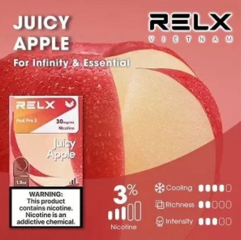 RELX電子煙彈│悅刻電子菸彈紅蘋果Relx煙彈糖果六代Relx infinity