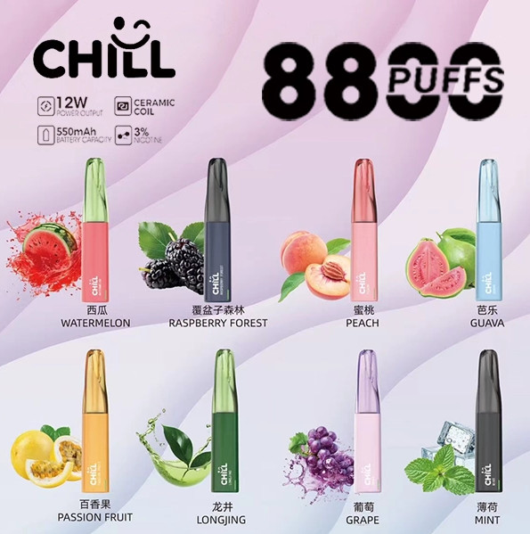 CHILL電子煙│CHILL拋棄式電子菸│CHILL鴨嘴獸電子煙